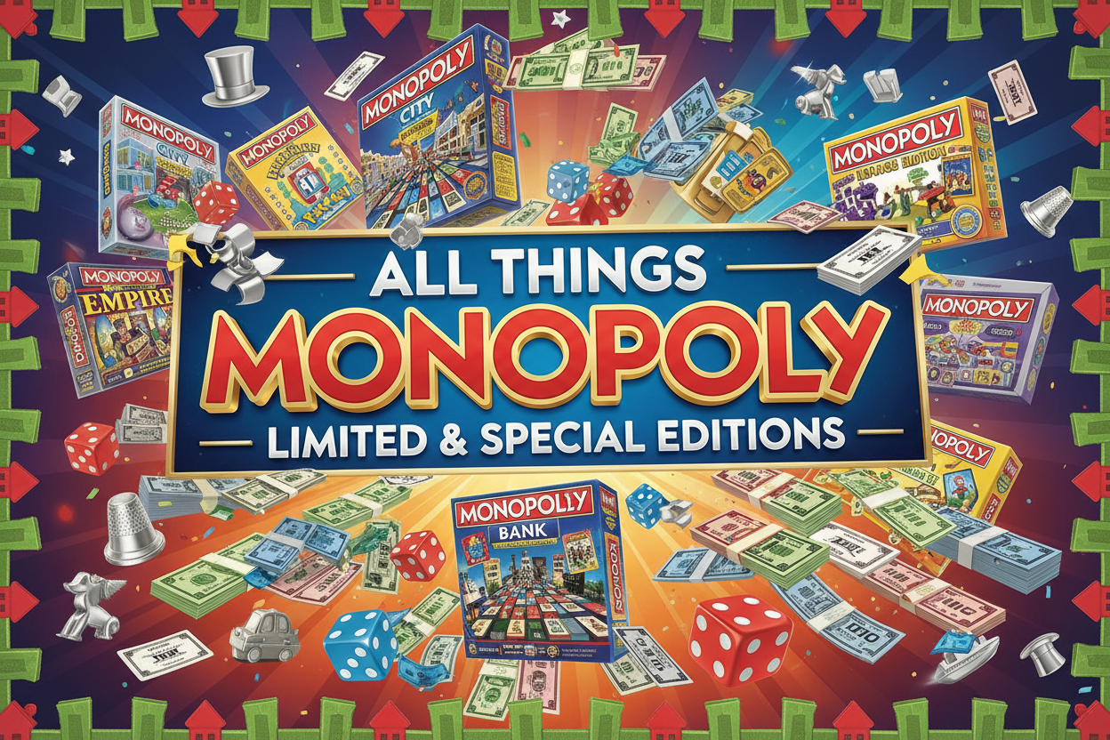 MONOPOLY INCLUDING LIMITED/SPECIAL EDITIONS