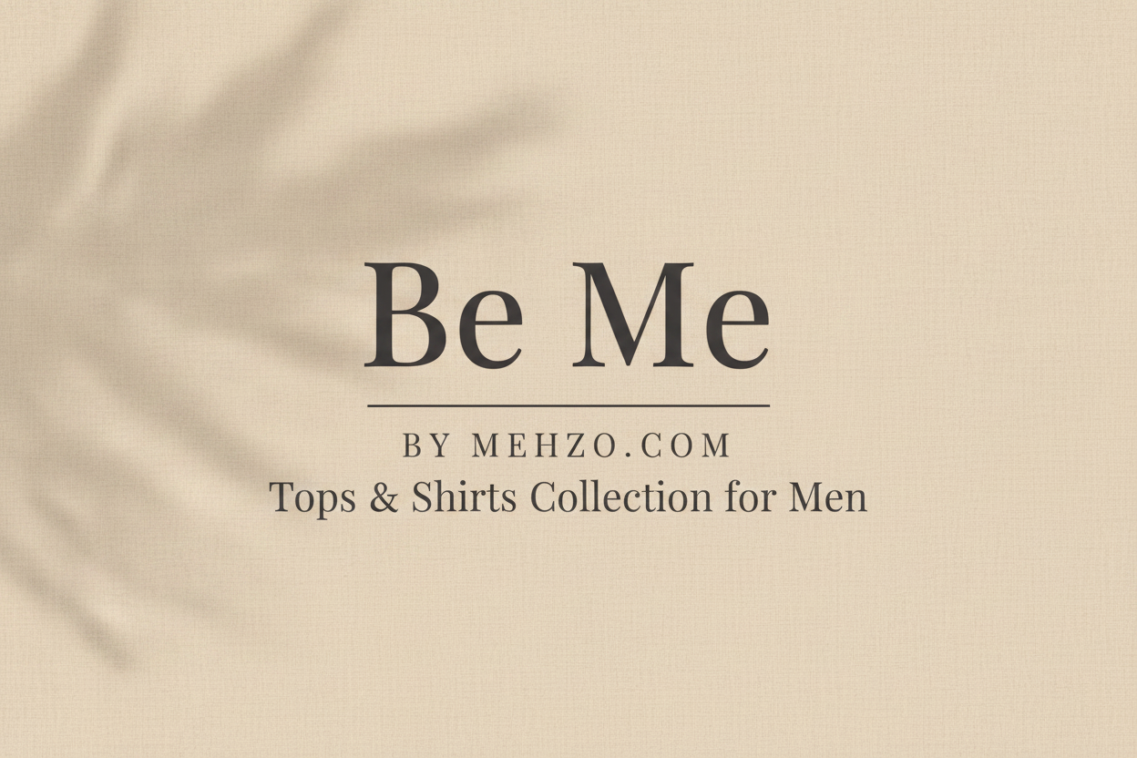 BE ME FOR MEN TOPS & SHIRTS