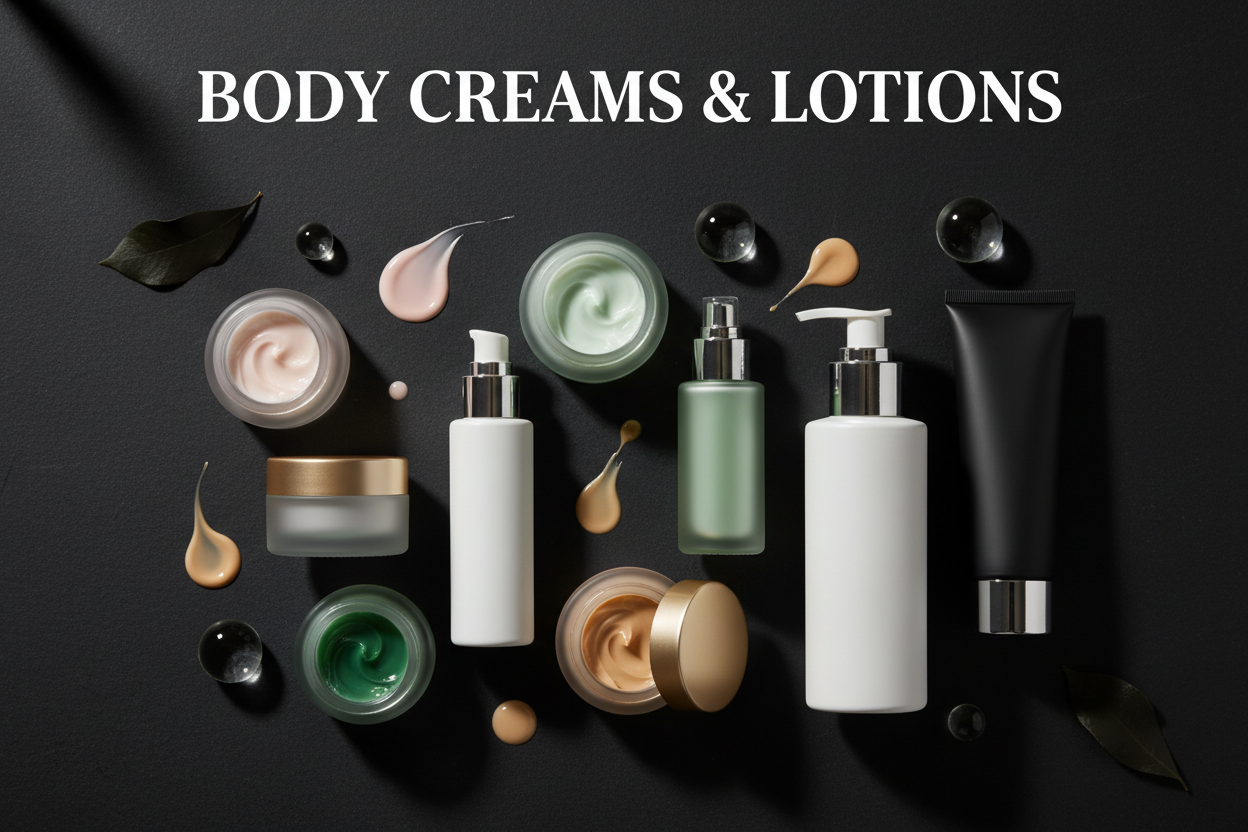 BODY CREAMS & LOTIONS