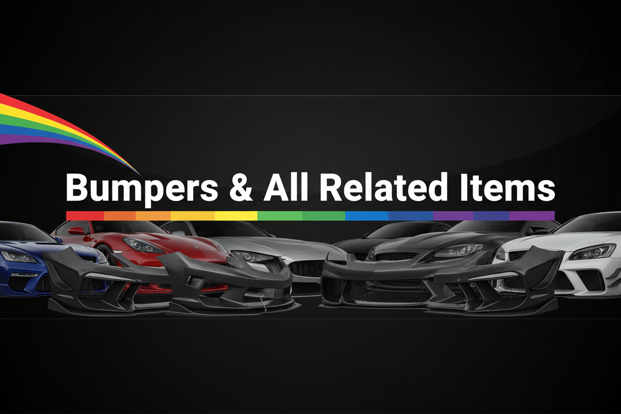 BUMPERS & ALL RELATED ITEMS
