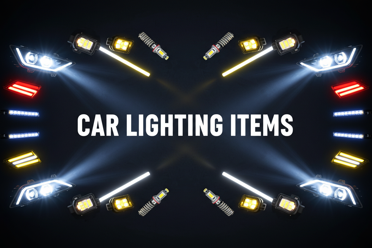 CAR LIGHTING ITEMS