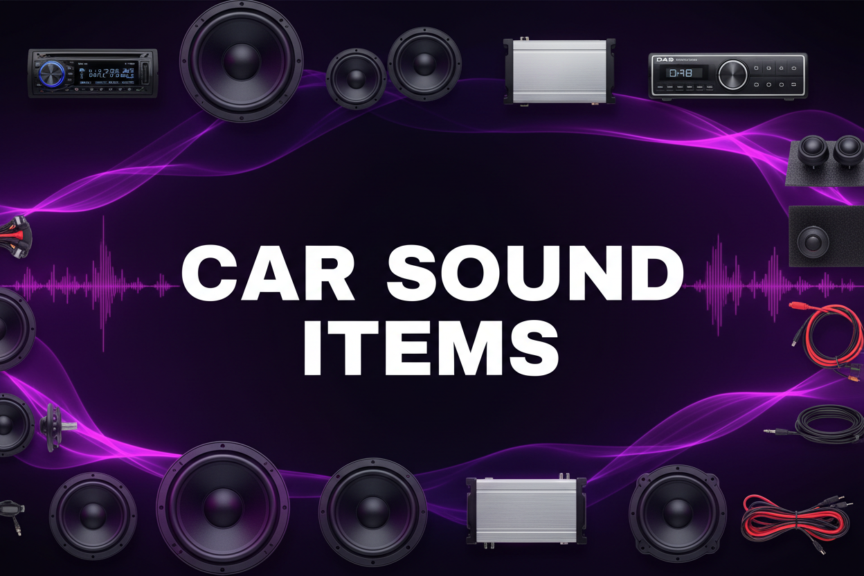 CAR SOUND ITEMS