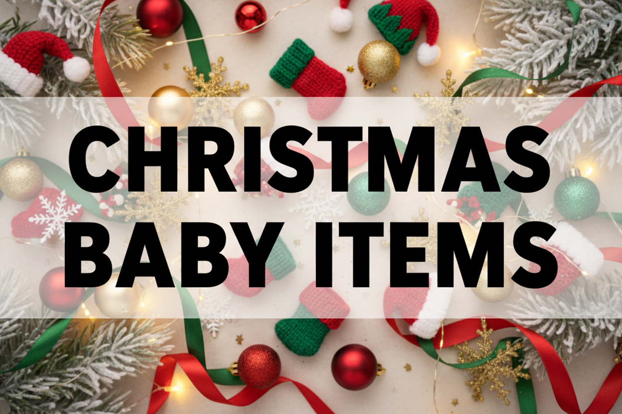 CHRISTMAS BABY ITEMS
