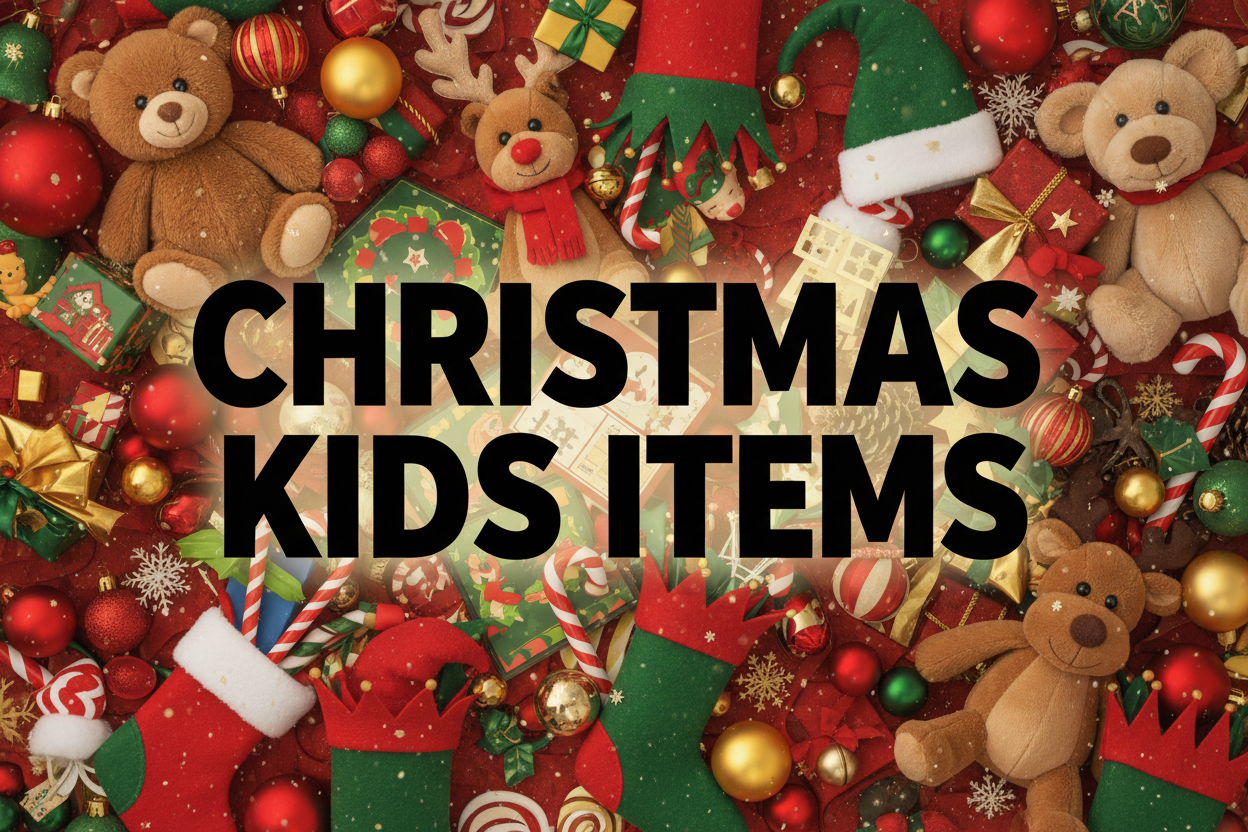 CHRISTMAS KIDS ITEMS
