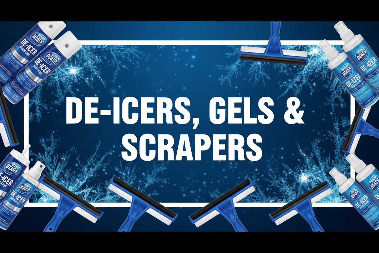 DE-ICERS, GELS & SCRAPERS