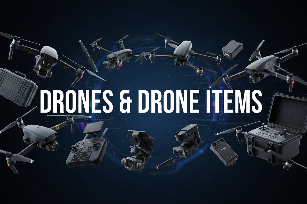 DRONES & DRONE ITEMS