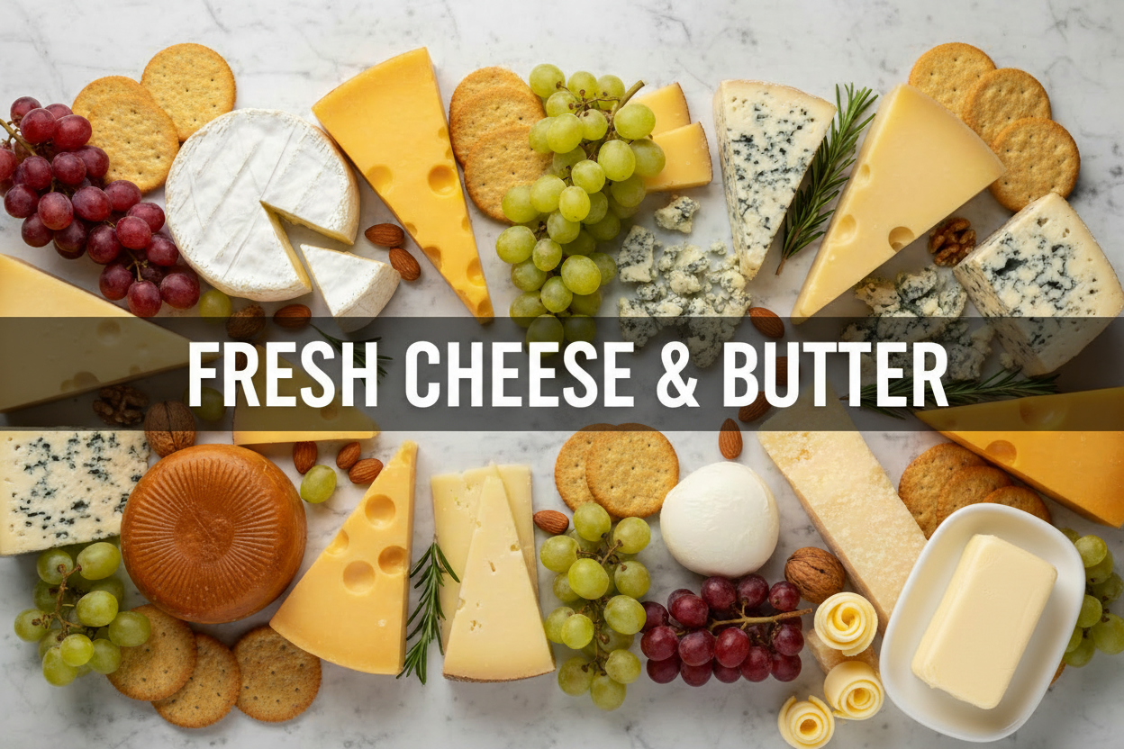 FRESH CHEESE & BUTTER