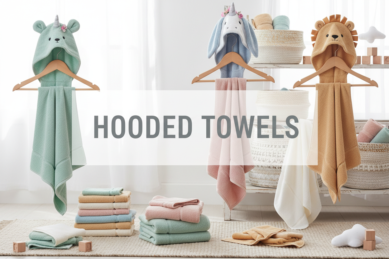 HOODED TOWELS