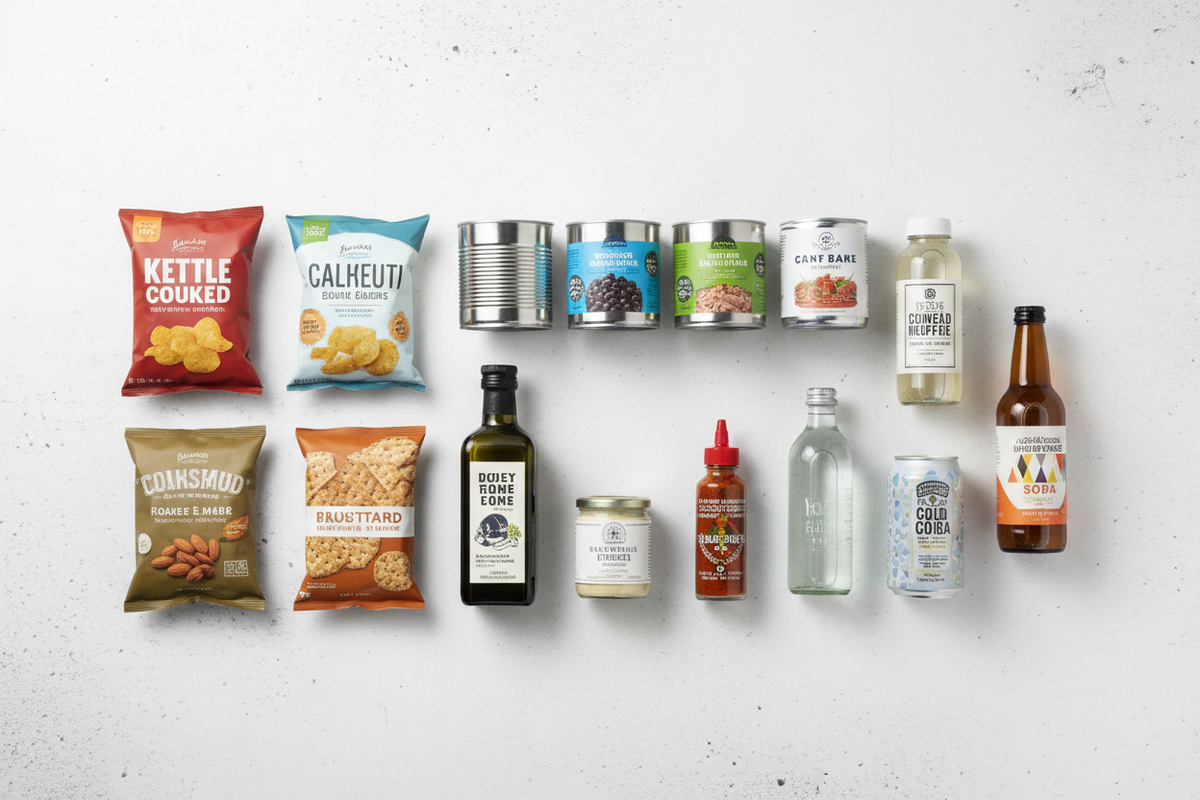 FOOD, DRINK & GROCERIES