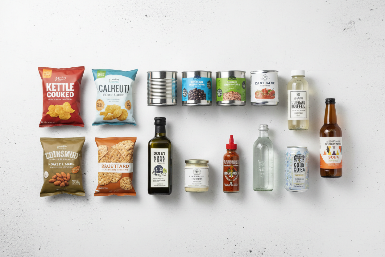 FOOD, DRINK & GROCERIES