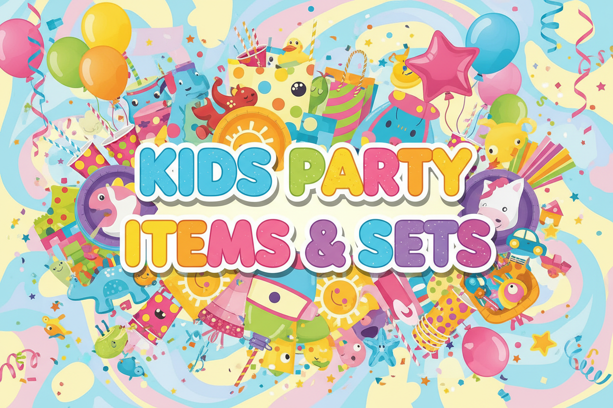 KIDS PARTY ITEMS & SETS