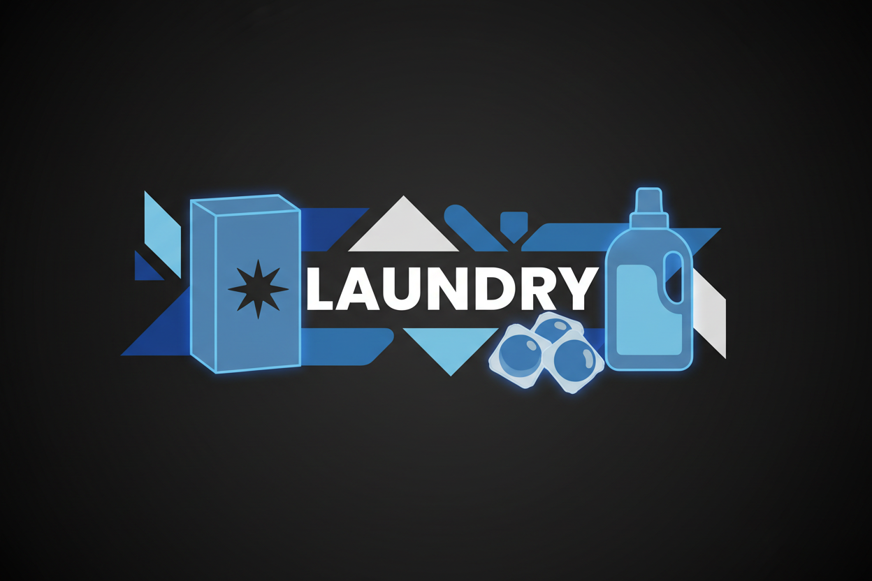 LAUNDRY POWDER, LIQUIDS, CAPSULES, DETERGENTS AND ACCESORIES