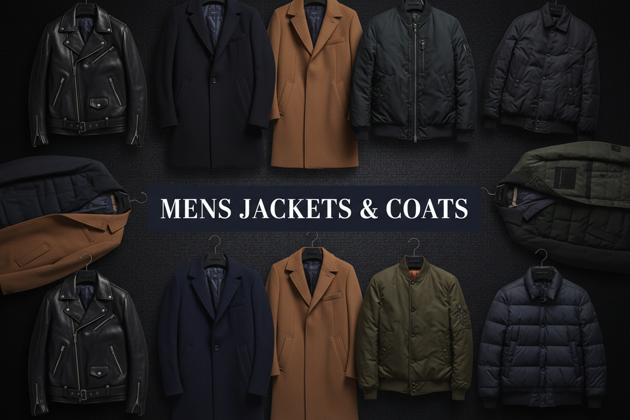 MENS JACKETS & COATS
