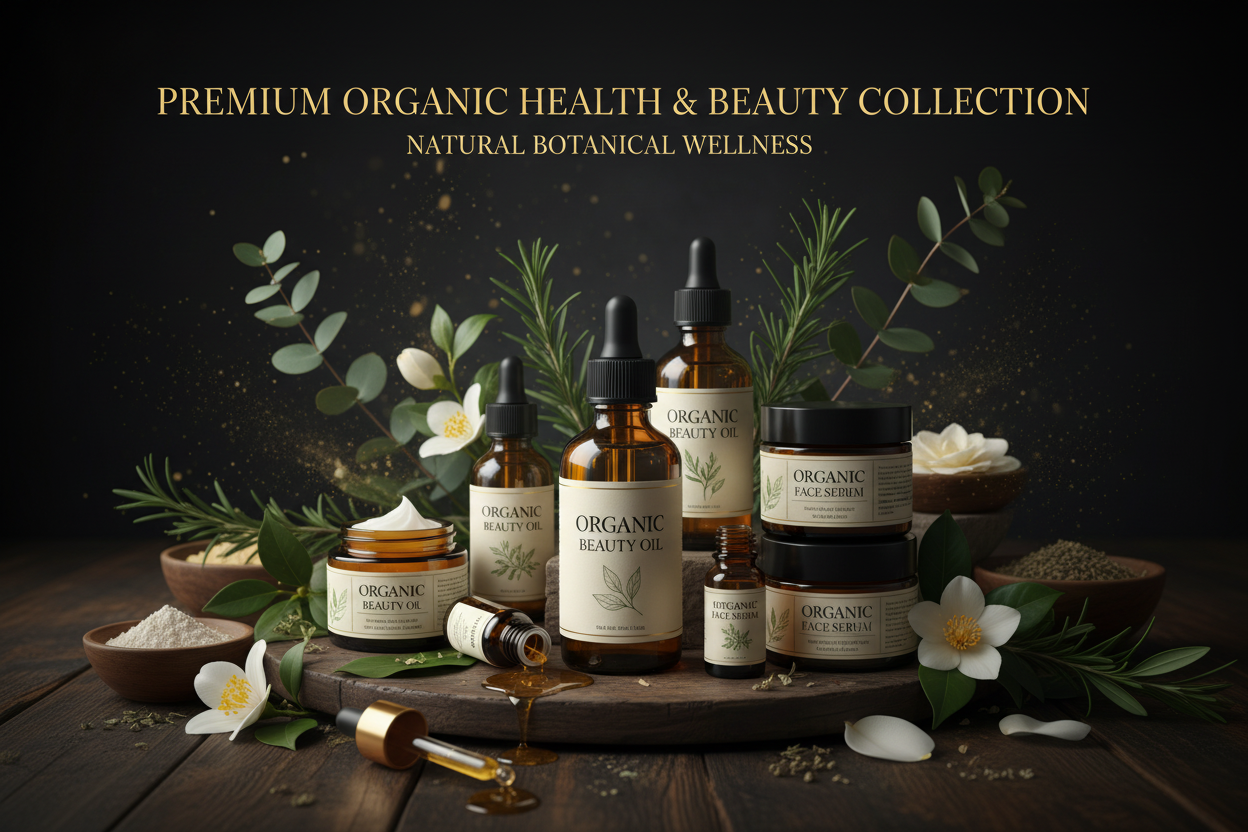 ORGANIC HEALTH & BEAUTY ITEMS
