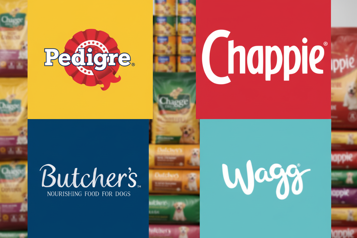 BULK PEDIGREE, CHAPPIE, BUTCHERS & WAGG DOG FOOD