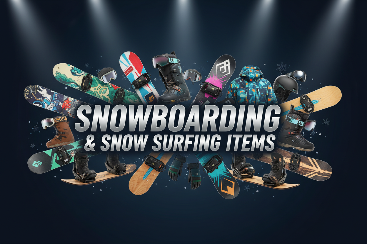 SNOWBOARDING & SNOW SURFING ITEMS