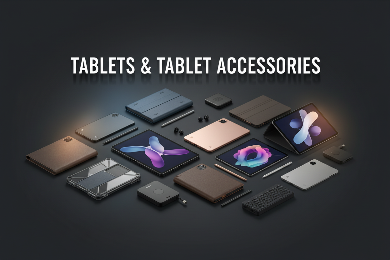 TABLETS & TABLET ACCESSORIES