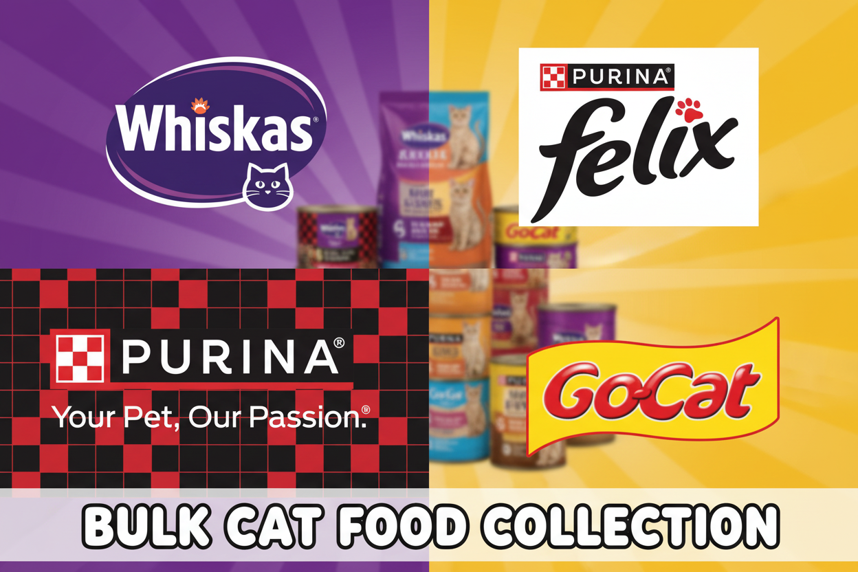 BULK WHISKAS, FELIX, PURINA & GO-CAT