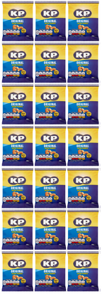 21 X Kp Peanuts Salted Card 21/18 50G