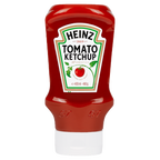 10 x Heinz Tomato Ketchup Top Down 460Gm