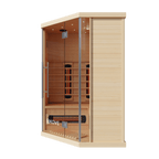 KOVE Corner Full Spectrum Infrared Sauna – 3–4 Person