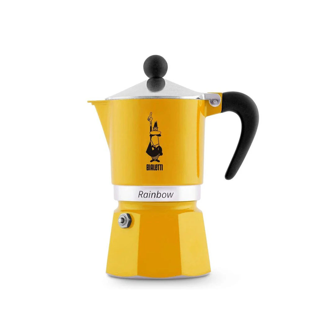 Bialetti Rainbow Aluminium Stovetop Coffee Maker