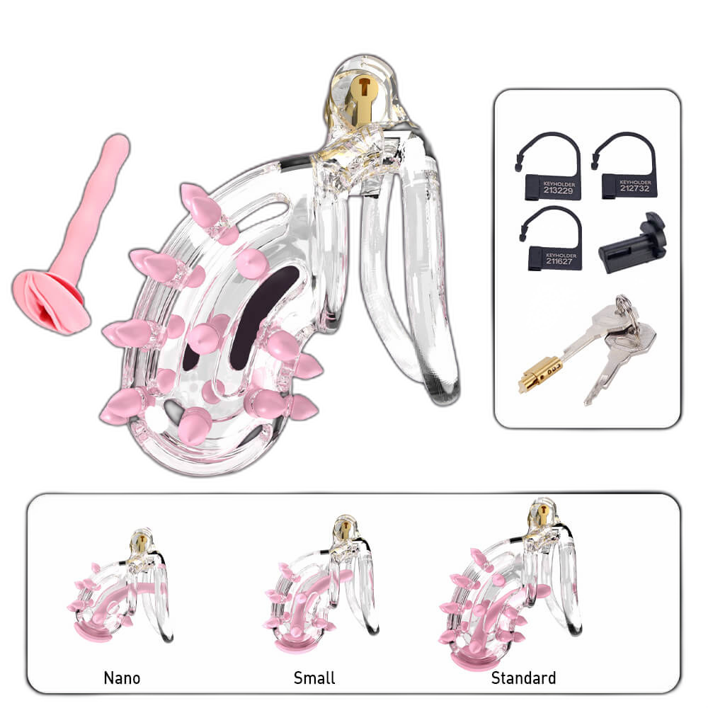 Prick - Chastity Cage with Urethral Tube