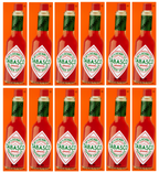 12 x Tabasco Sauce 60Ml