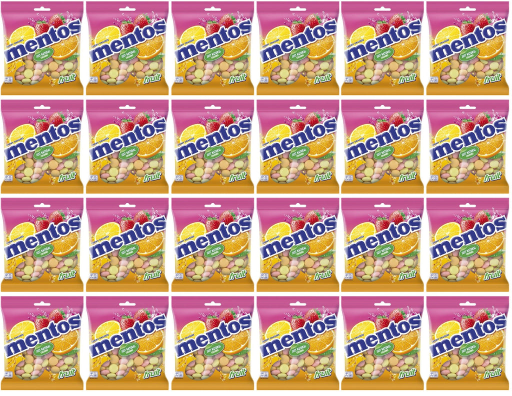24 x Mentos Fruit Bag  - 150GM