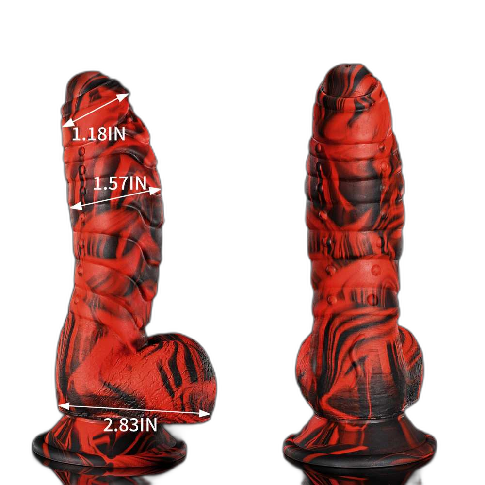 Inferno - 6.9 Inch Silicone Dragon Dildo