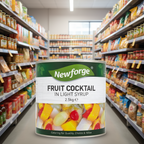Newforge Fruit Cocktail In Light Syrup 2.5Kg