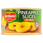 12 x Del Monte Pineapple Slices In Juice 220Gm