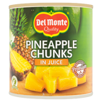 12 x Del Monte Pineapple Chunks In Juice 432Gm