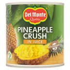 6 x Del Monte Pineapple Crushed In Juice 432Gm