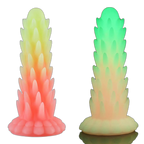 Burr - Spiked Dildo - Glow In The Dark Dildo - Silicone Dildo