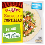 12 x Old El Paso Flour Tortillas 326Gm