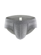 4 Pack Men's Solid Breathable Anti-Pinch Briefs