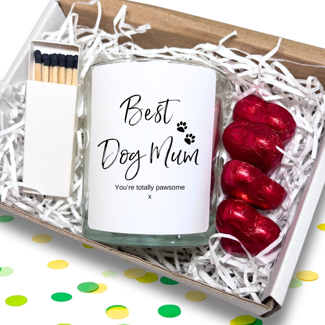 Best Dog Mum Candle Gift Set | Keepsake for Dog Lover