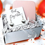 Best Dog Mum Earrings & Jewellery Box Gift