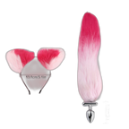 Finnick - 15 Inch Fox Tail Metal Butt Plug - Anal Sex Toy - 2 Colors