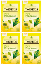 4 x Twinings Infusions Peppermint 20