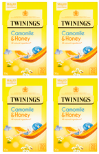 4 x Twinings Infusions Camomile & Honey 20