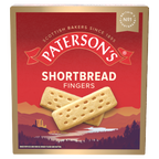 14 x Paterson Shortbread Fingers 300Gm