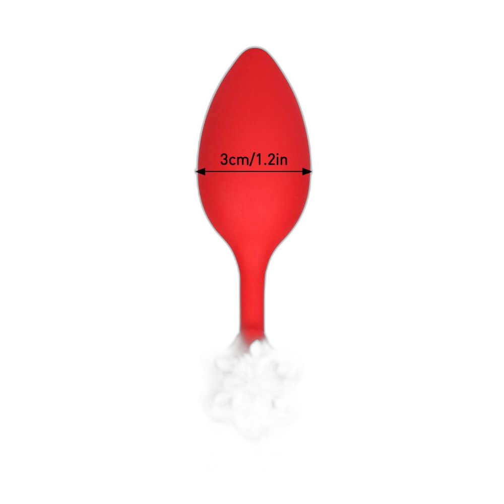 Snowflake - 4 Inch Silicone Butt Plug