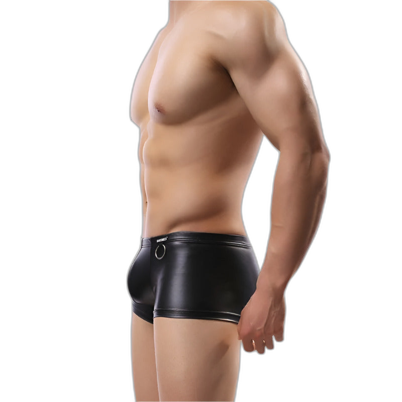 Leather Boxer Briefs