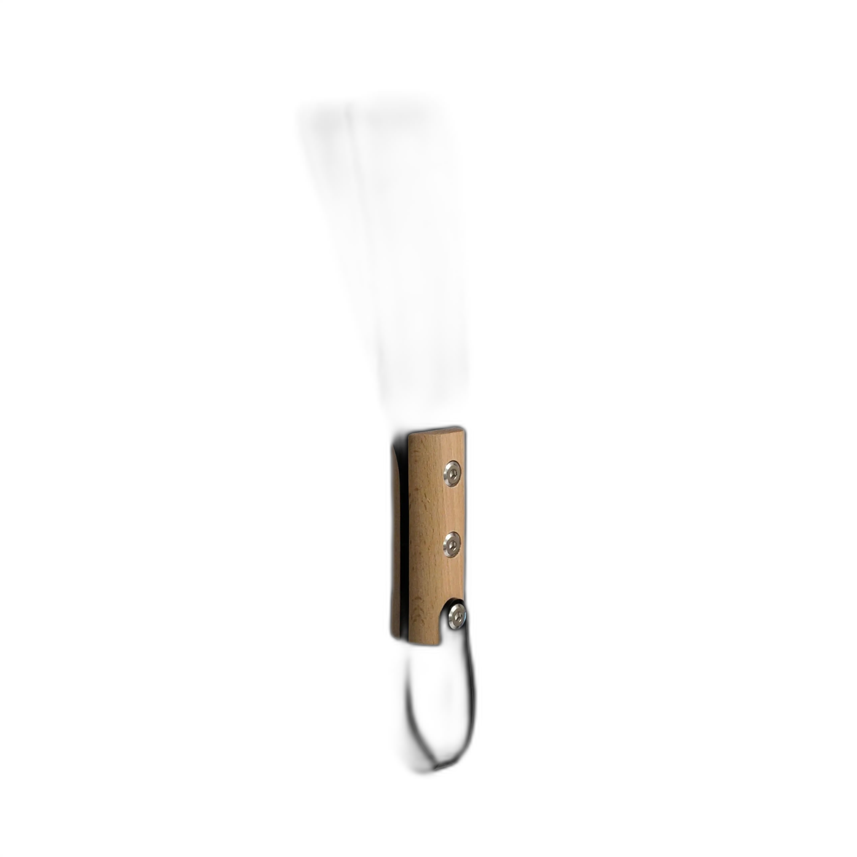 Rubber Spanking Paddle with Wooden Handle