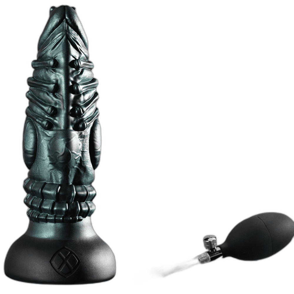 Xomiy Xenobreed - Inflatable Silicone Anal Plug - Alien Butt Plug