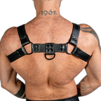 ruff GEAR RAW  Leather Bulldog Harness Black Army