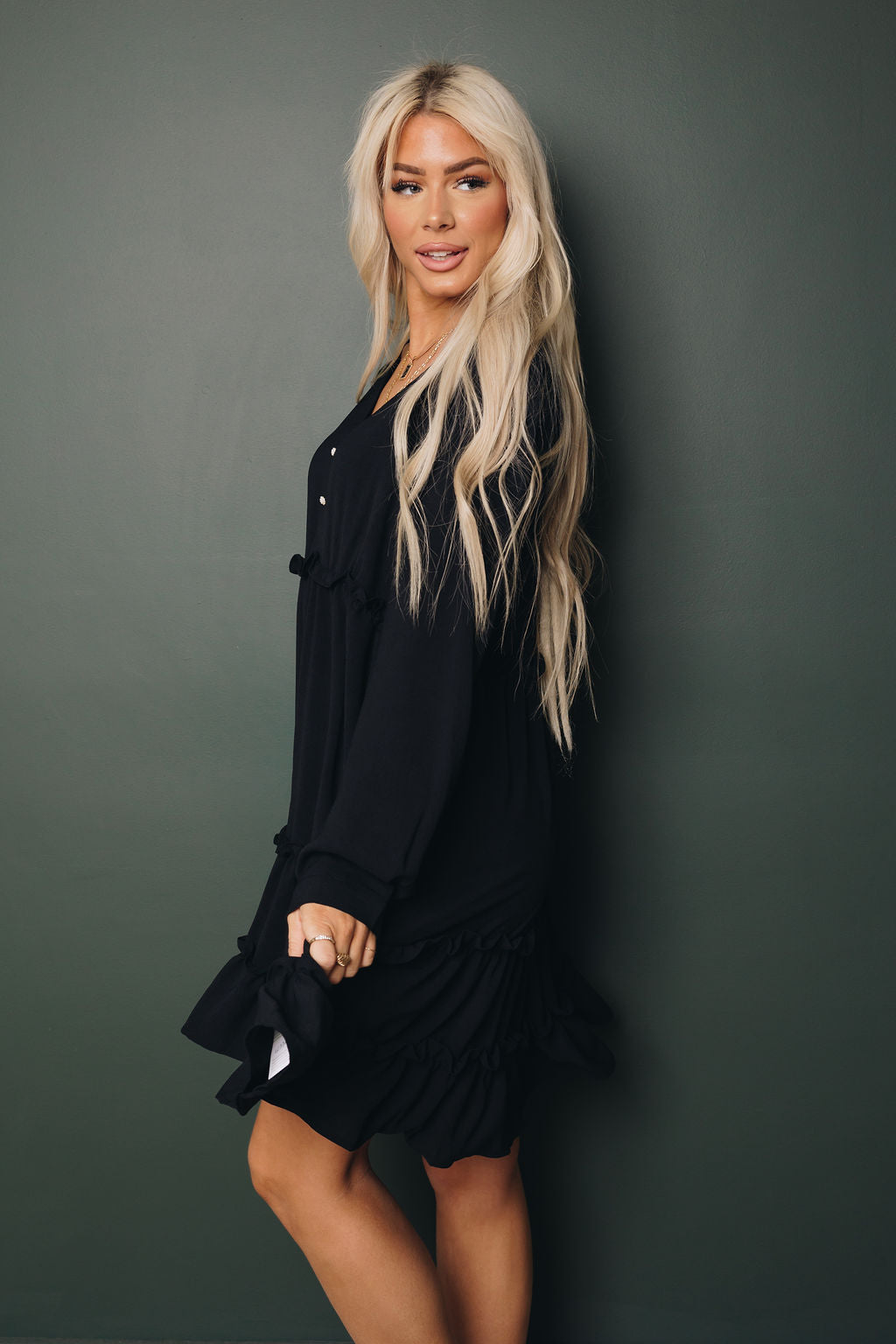 Hollis Flowy Mini Dress