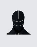 Zipper Knit Mask Cover